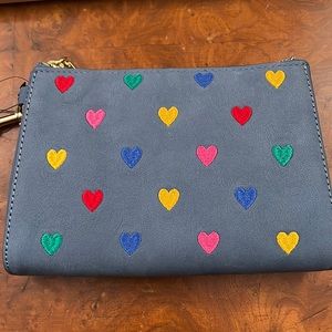Talbots hearts wristlet